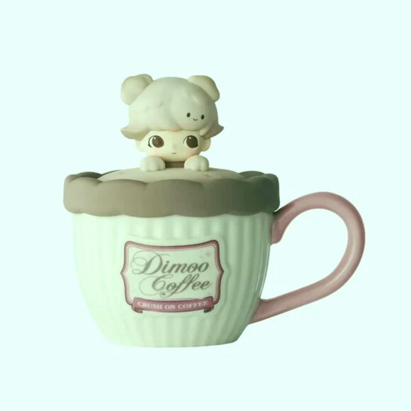 DIMOO WORLD Coffee Cup POP MART New In Box Authentic - Picture 5 of 10